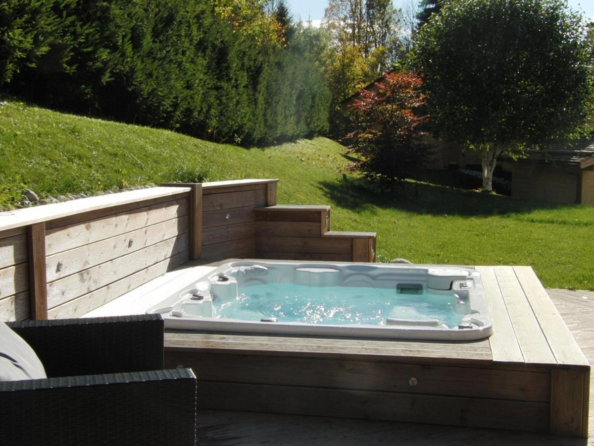 Chalet Grand Confort 5 Chambres, Jacuzzi, Sauna, 150M Des Pistes - Fr-1-391-91 Le Grand-Bornand Eksteriør bilde