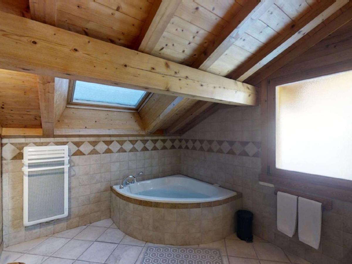 Chalet Grand Confort 5 Chambres, Jacuzzi, Sauna, 150M Des Pistes - Fr-1-391-91 Le Grand-Bornand Eksteriør bilde